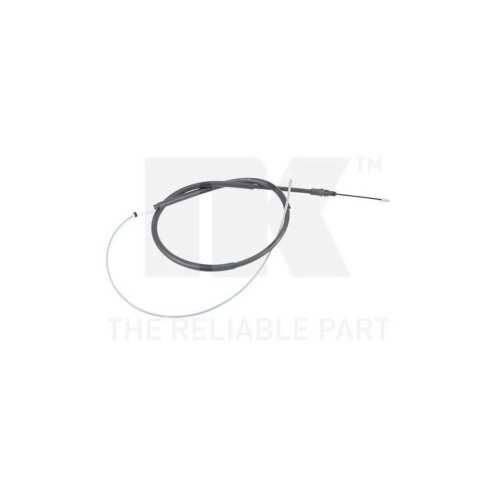 Трос ручного гальма NK 903778 для CITROËN PEUGEOT, лівий, правий, фото №1