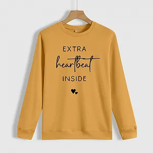 Блуза женская MLZHAN Heartbeat Inside для беременных, детский пуловер, свитшот для новой мамы synthetic.ua - Фото 1