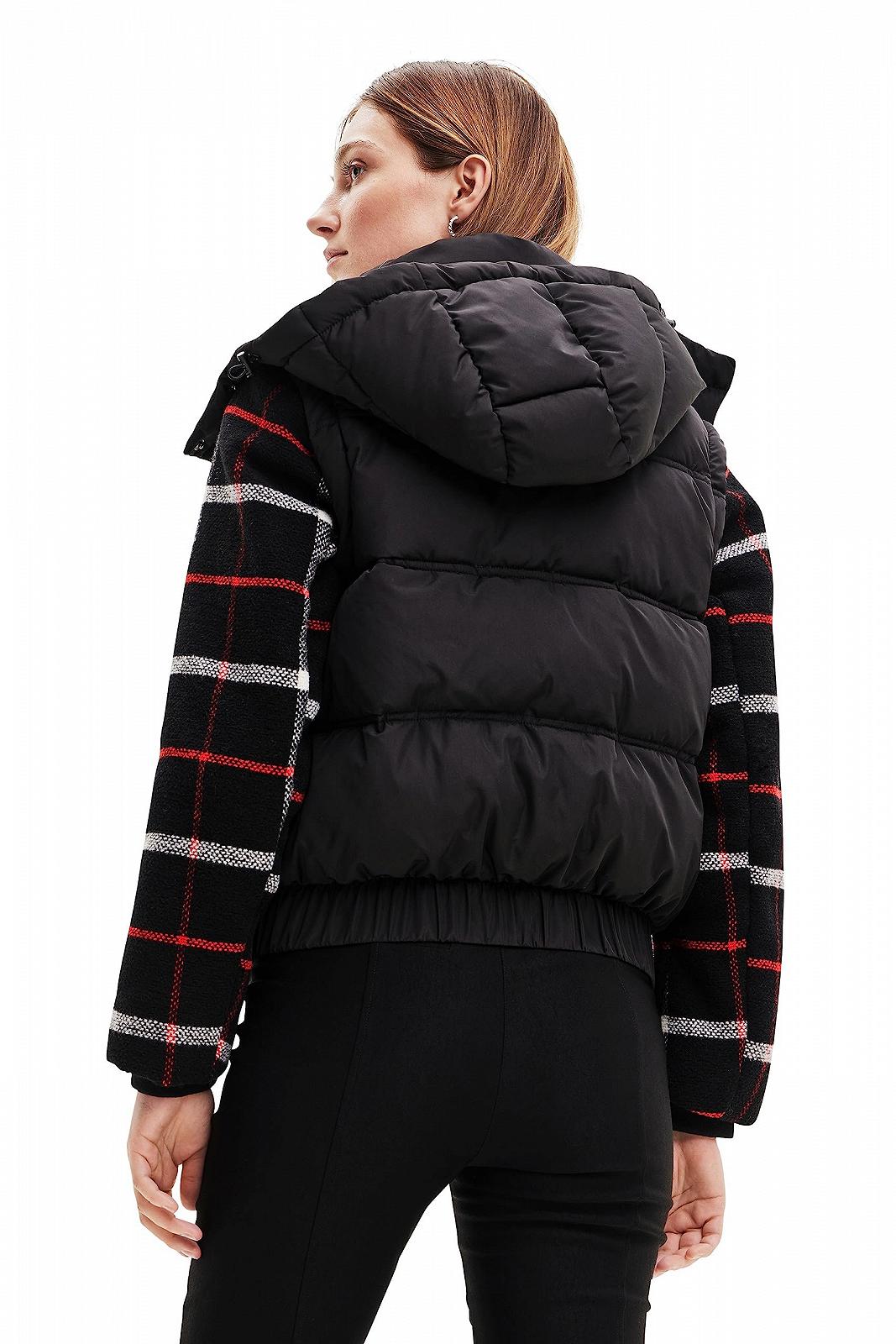 Коротке пальто Desigual Block Woman Woven Padded, фото №2 Коротке пальто Desigual Block Woman Woven Padded, фото №2