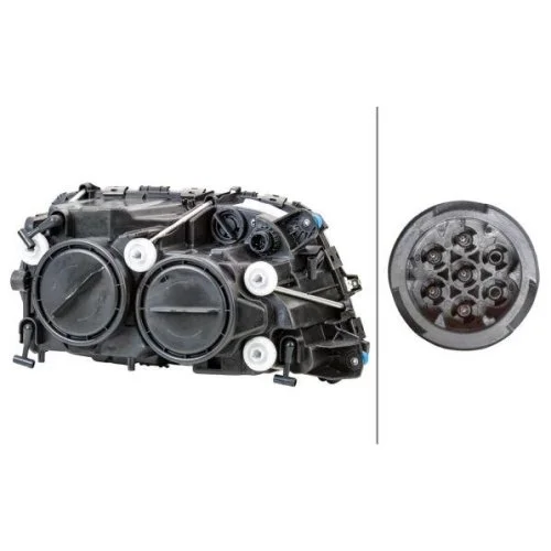 Фара головного світла HELLA 1LH 009 513-051 DAF MERCEDES-BENZ ліва, фото №2