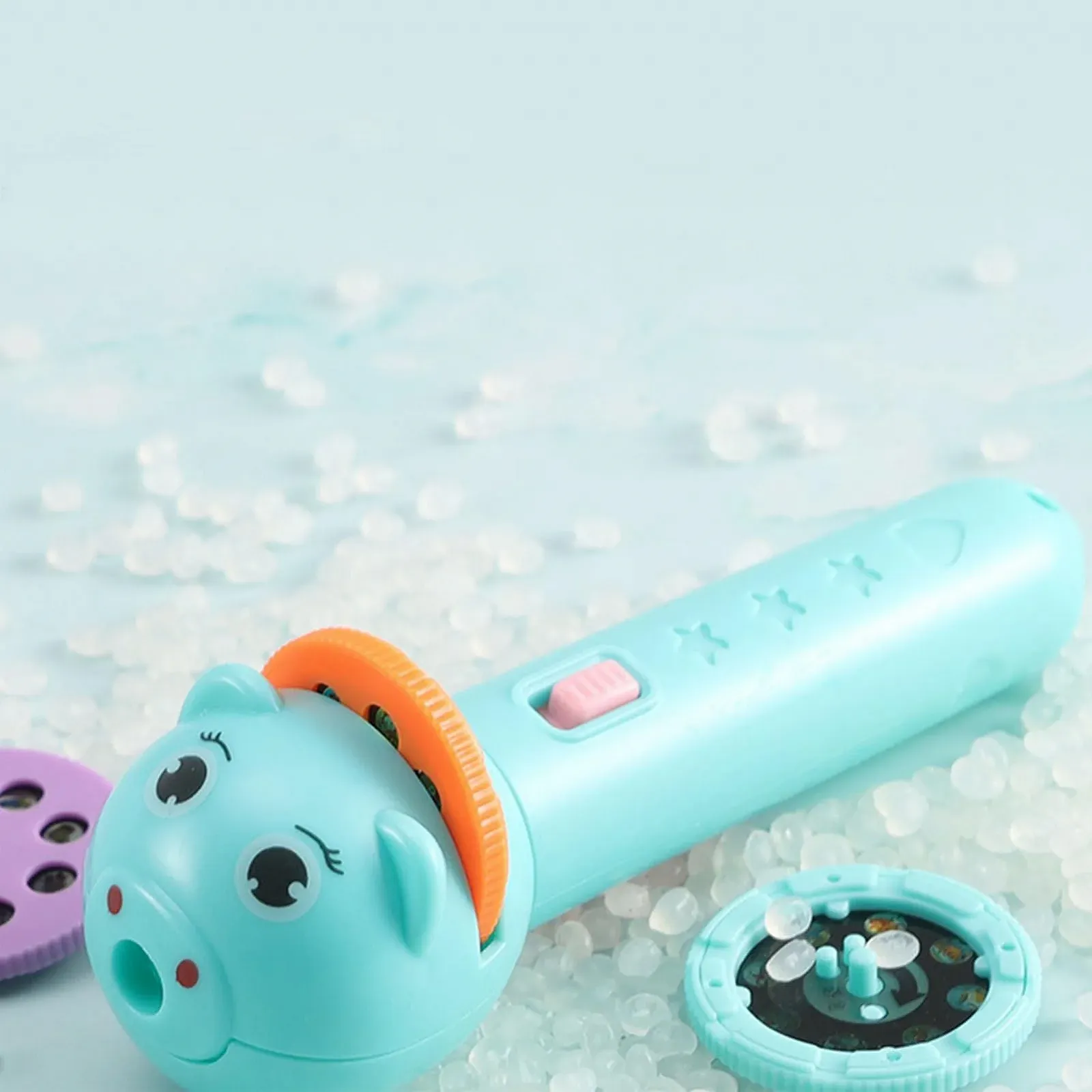 Ліхтарик проєктор для дітей Generisch, 80 мультяшних візерунків, фото №8 Ліхтарик проєктор для дітей Generisch, 80 мультяшних візерунків, фото №8