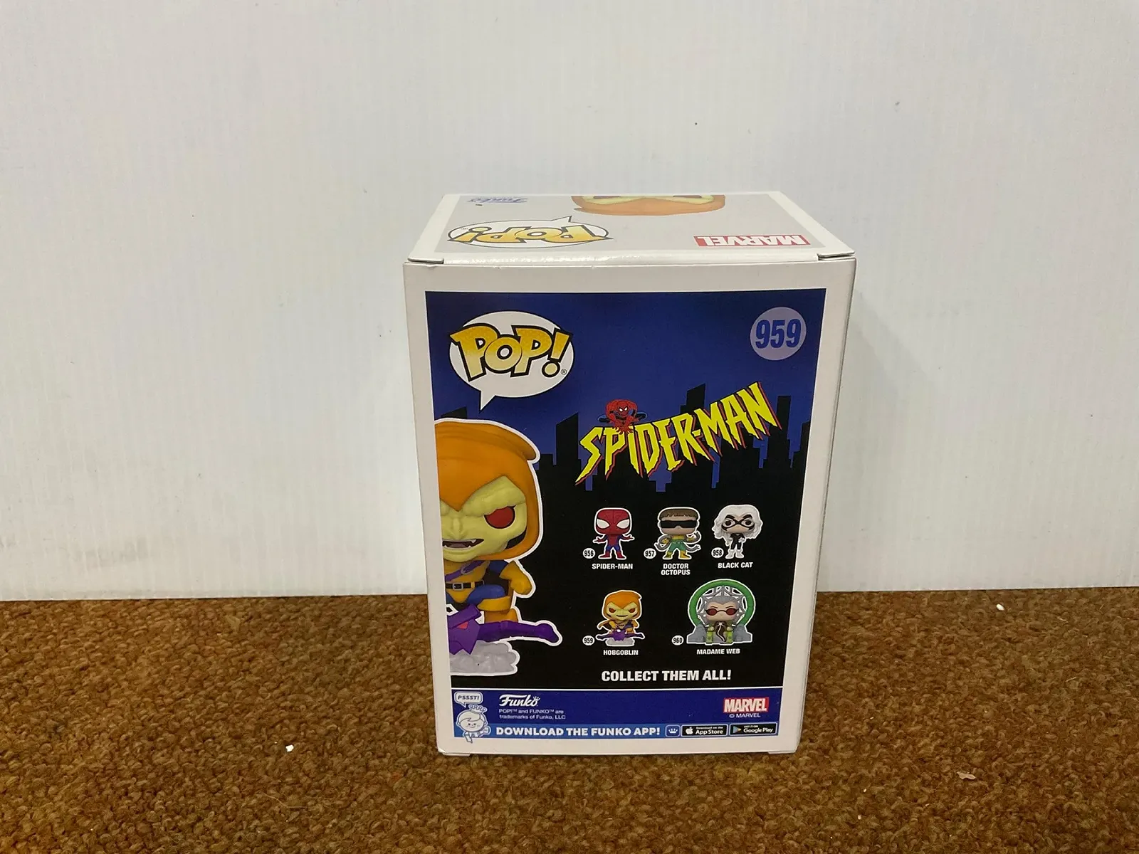 Фігурка Funko Pop! Marvel Animated Spiderman Hobgoblin (Target Exc) Vinyl 58867, фото №2