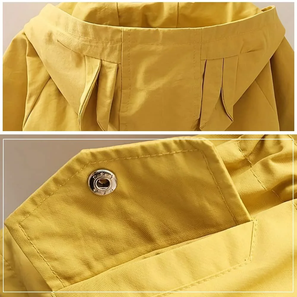 Перехідна дитяча куртка для дівчаток Amur Leopard, вітрозахисне пальто, фото №3