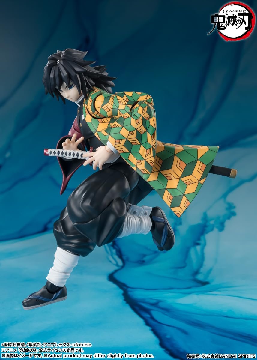 Фігурка Giyu Tomioka Demon Slayer Kimetsu no Yaiba Bandai Spirits S.H.Figuarts, фото №7