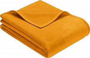 Покривало Erwin Müller Вовняна Жовте Золото, розмір 220 x 240 см - Фото 1