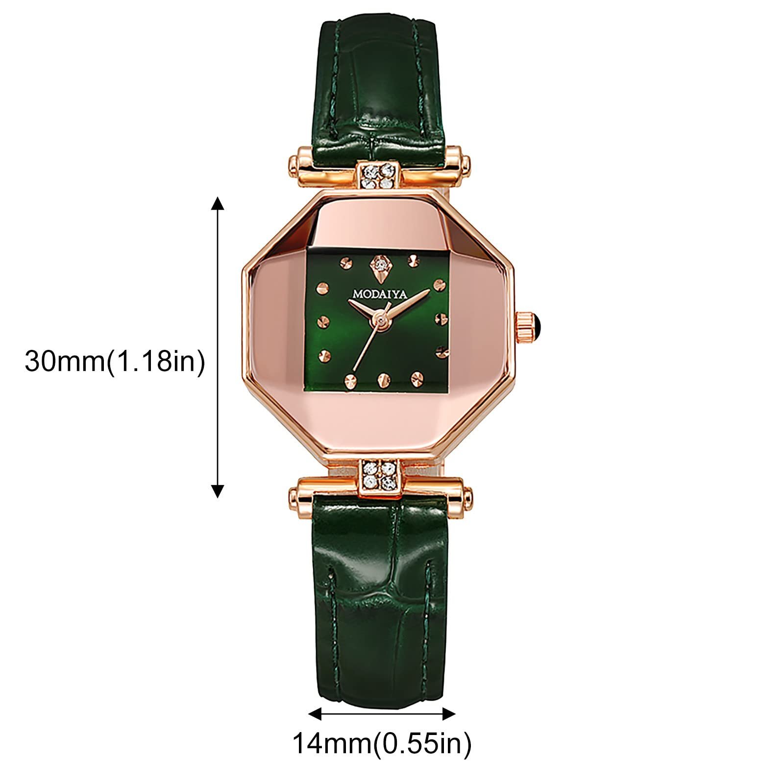 Жіночий аналоговий кварцовий годинник Generisch Матовий ремінець, фото №5