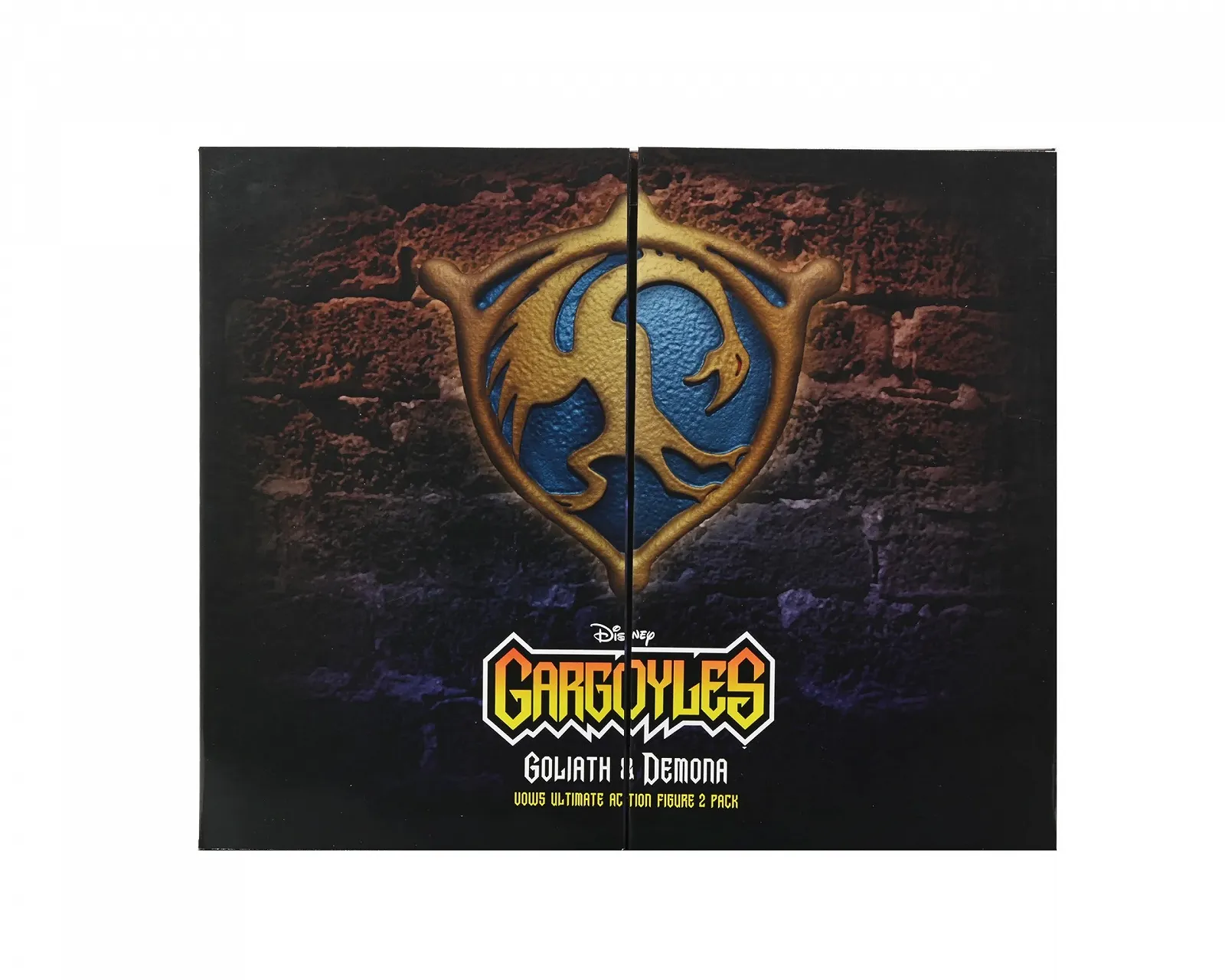 Набір ігрових фігурок NECA Gargoyles Vows Ultimate 7" Голіаф та Демона 2 шт, фото №2