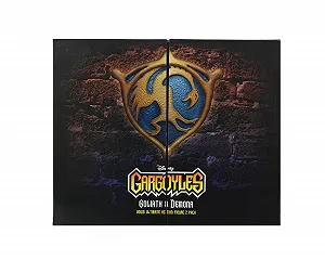 Набір ігрових фігурок NECA Gargoyles Vows Ultimate 7" Голіаф та Демона 2 шт synthetic.ua - Фото 1