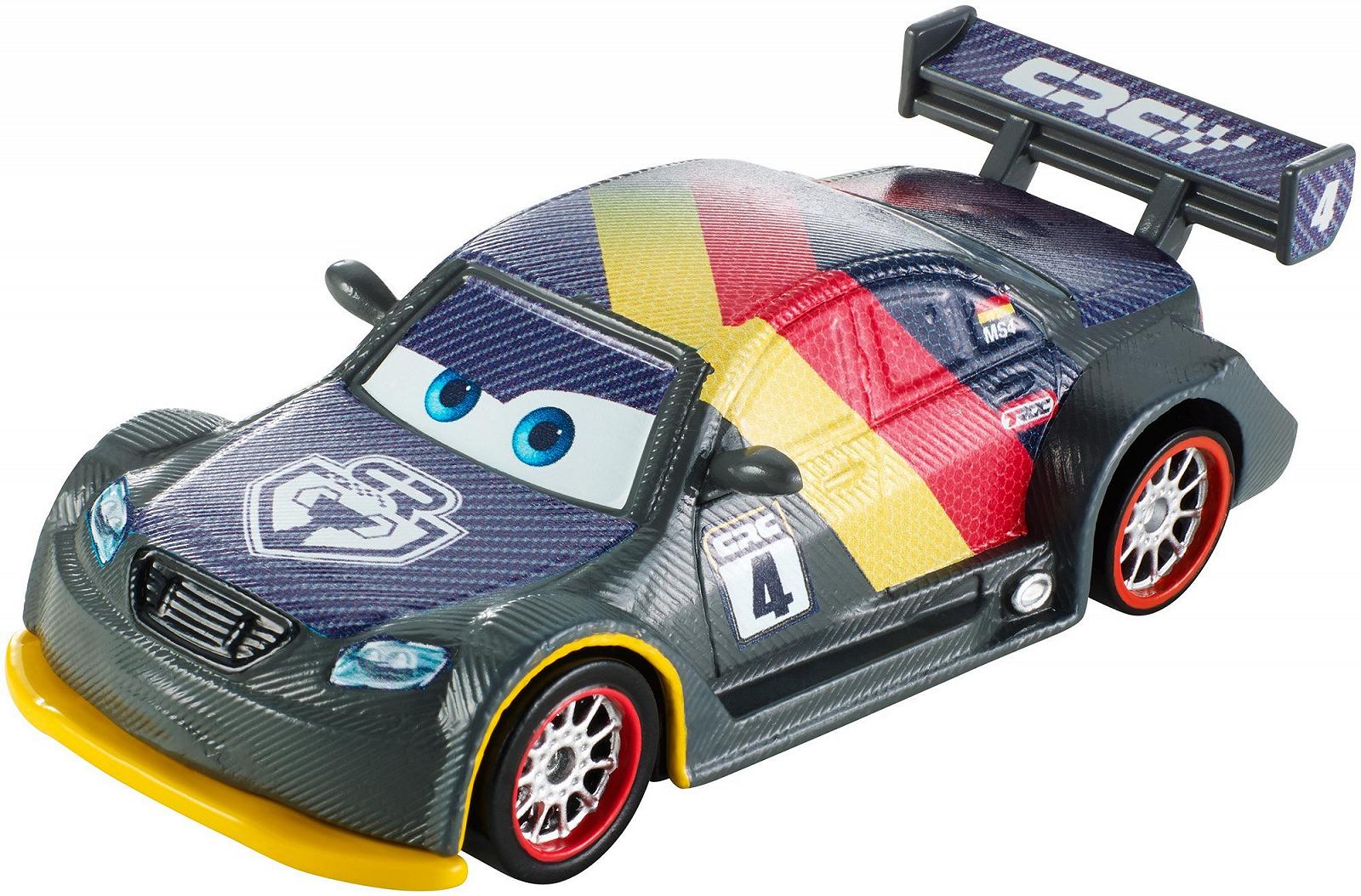 Модель Disney Mattel Pixar Cars Carbon Racers Max Schnell [импорт из Великобритании], фото №1