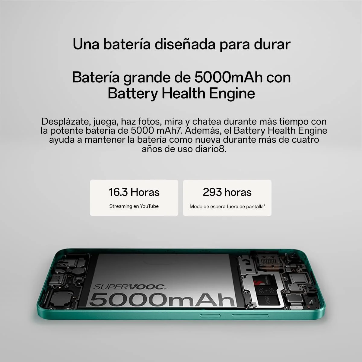 OPPO A78 128GB/8GB RAM Dual SIM Mist Black, фото №3