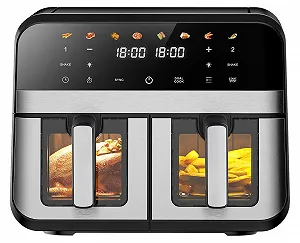 Мультипіч PRIJESSE 9 л 2 кошики 8-в-1 Цифрова 1800 Вт - Фото 1