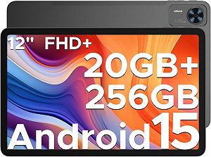 Планшет 12" 2K DOOGEE T36 8+24/256Gb 4G 2-SIM 8 ядер Android 15 8800 mAh Черный - Фото 1