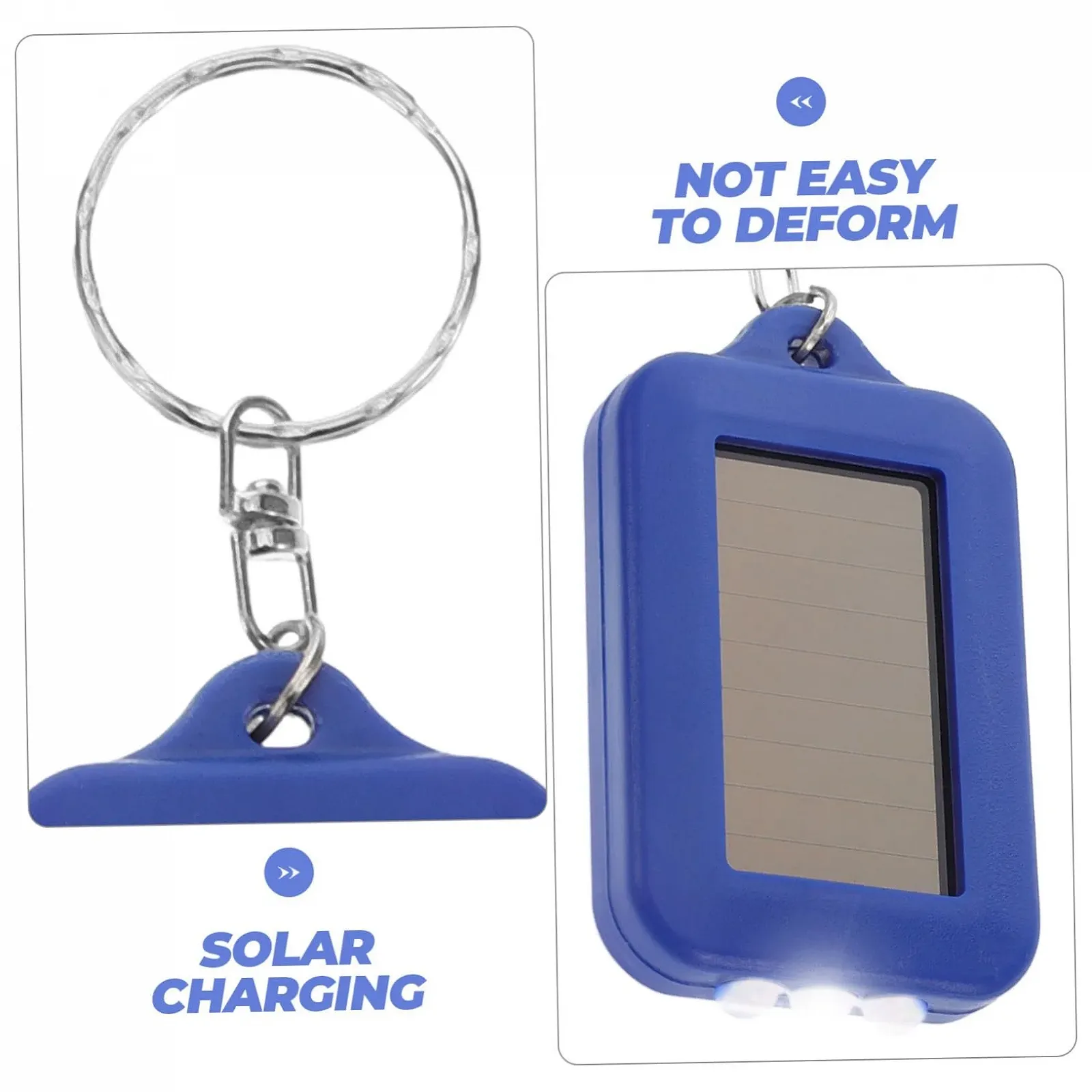 Ліхтарик Брелок Supvox 5 шт. Синій, фото №4