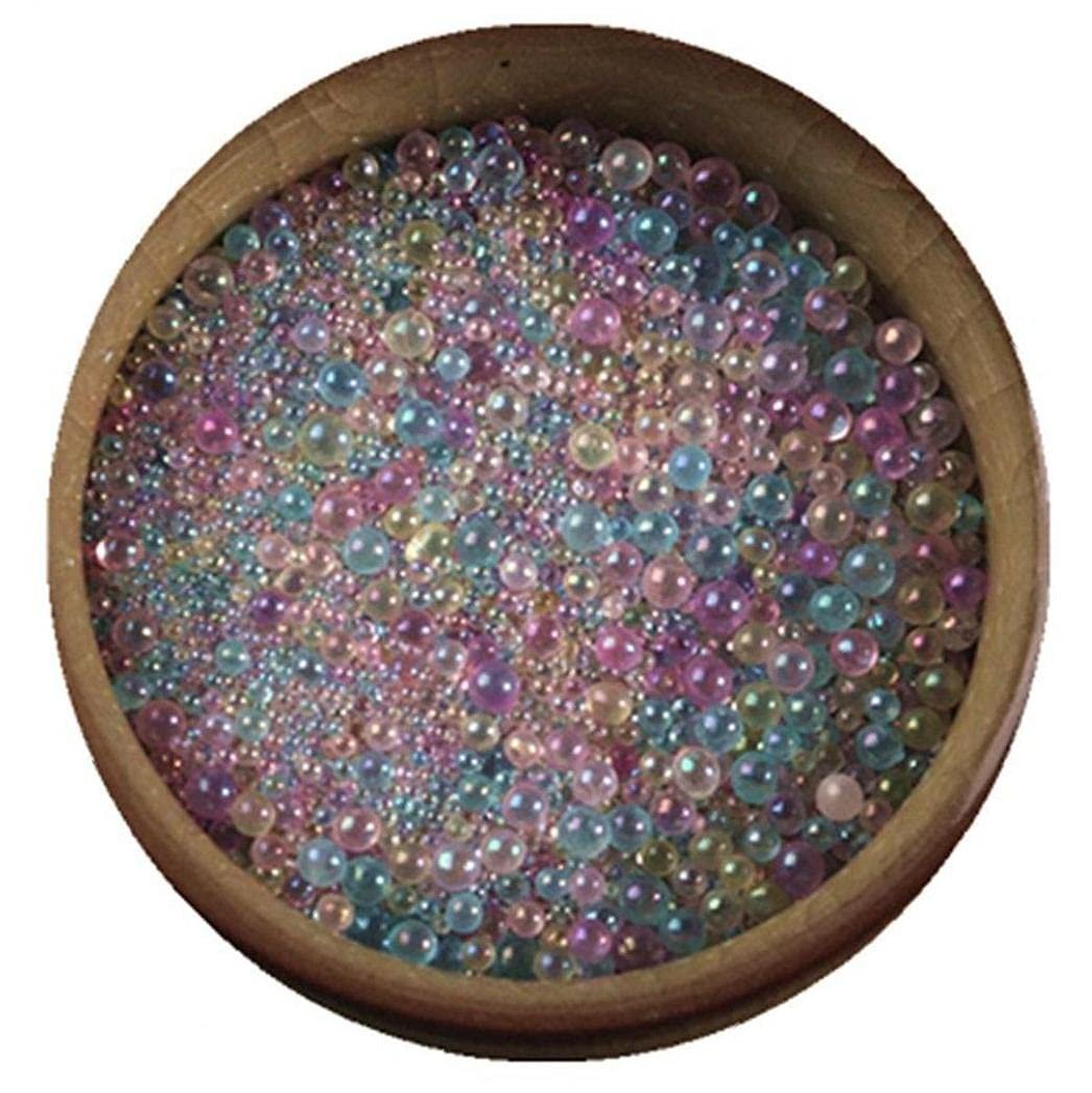 Микробисер для ногтей Zonster 10 г / набор, разноцветные крошечные стеклянные шарики для стеклянного шарика, силиконовая форма для наполнения, подвеска, DIY, украшение для ногтей, домашний декор, фото №1