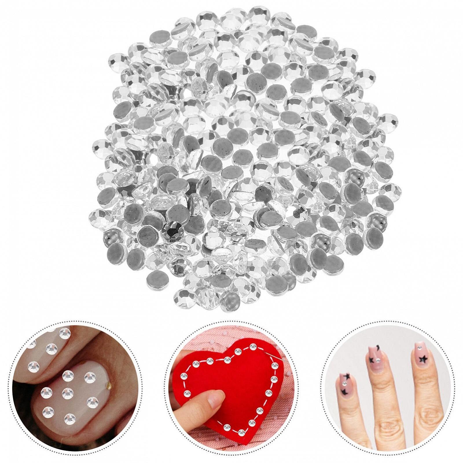Стрази VILLCASE 14плоскі блискучі камені для прикраси, фото №8