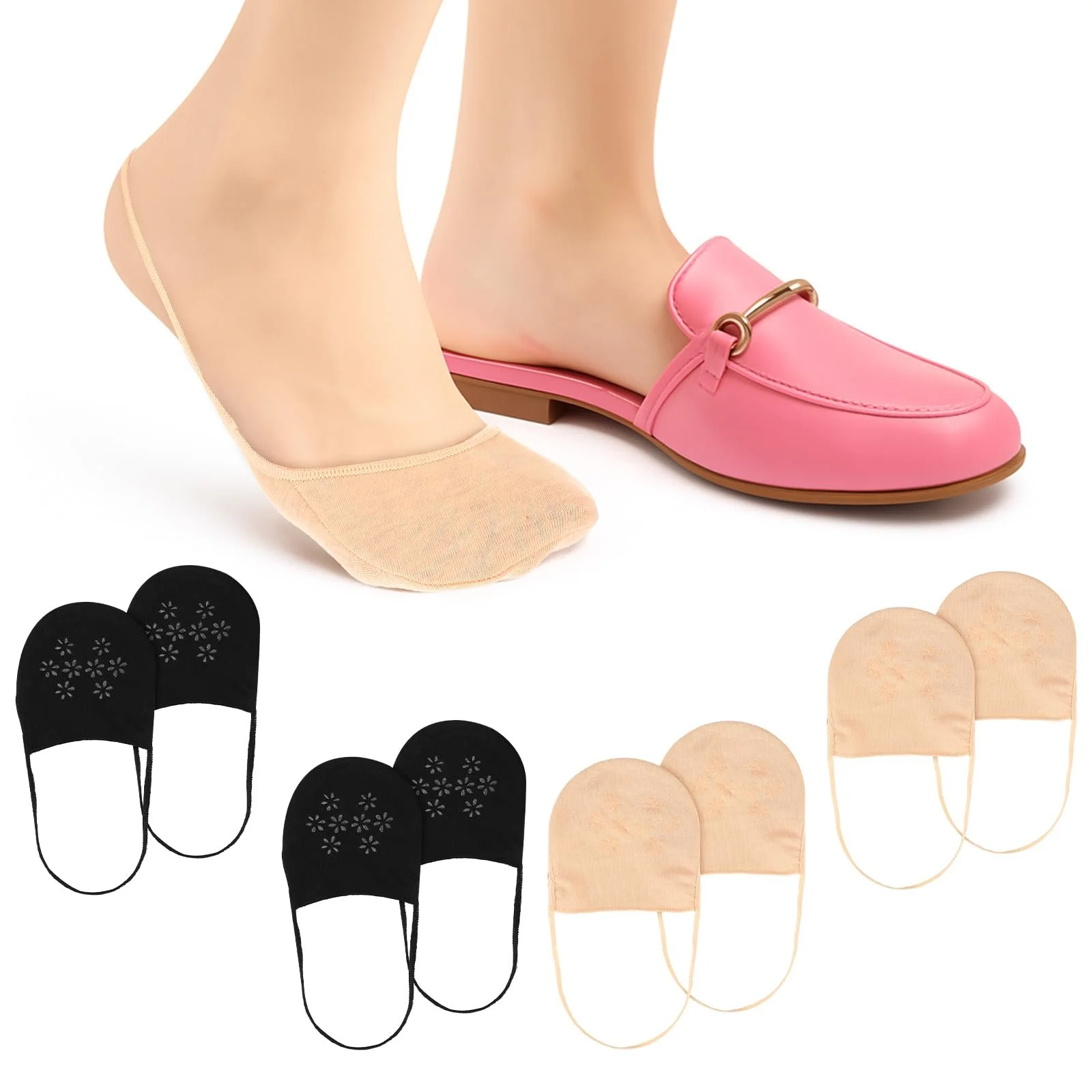 Носки с пальцами, укороченные носки для женщин, невидимые носки с пальцами, дышащие укороченные полуноски, невидимые нескользящие носки для высоких каблуков, балетные нескользящие носки для передней части стопы, фото №9 Носки с пальцами, укороченные носки для женщин, невидимые носки с пальцами, дышащие укороченные полуноски, невидимые нескользящие носки для высоких каблуков, балетные нескользящие носки для передней части стопы, фото №9