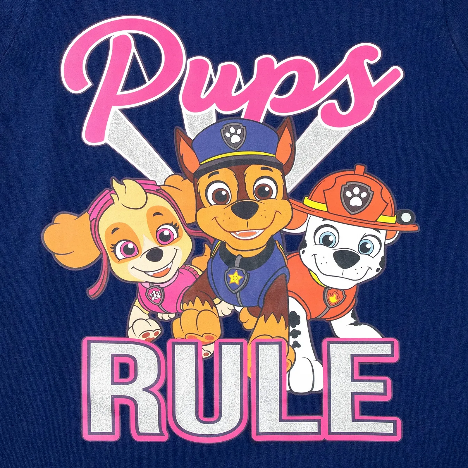 Пижама PAW PATROL Для девочек, 2 шт, Slim Fit, фото №4 Пижама PAW PATROL Для девочек, 2 шт, Slim Fit, фото №4