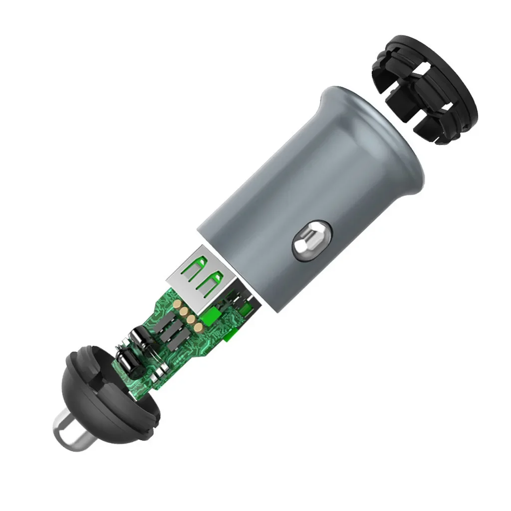 Зарядное устройство ColorWay 2USB Quick Charge 3.0 (36W) Gray (CW-CHA036Q-GR), фото №5 Зарядное устройство ColorWay 2USB Quick Charge 3.0 (36W) Gray (CW-CHA036Q-GR), фото №5