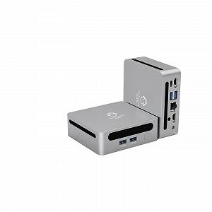 Міні-Пк GenMachine Ren 5000 / Ryzen 7 5825U / RAM 16GB / SSD 512GB / LAN / Wi-Fi / Bluetooth / Windows 11 / Cірий - Фото 1