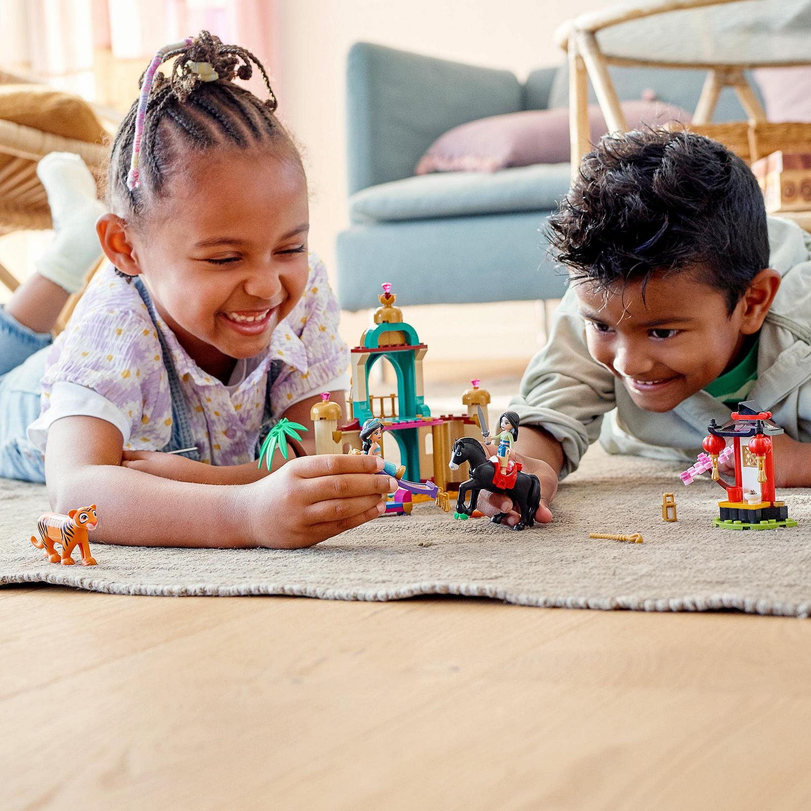Конструктор LEGO Disney 43208 Пригоди Жасмін і Мулан, фото №6