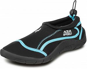 Аквашузи Aqua Speed AQUA SHOE MODEL 28C 9548 чорний, синій  35 - Фото 1
