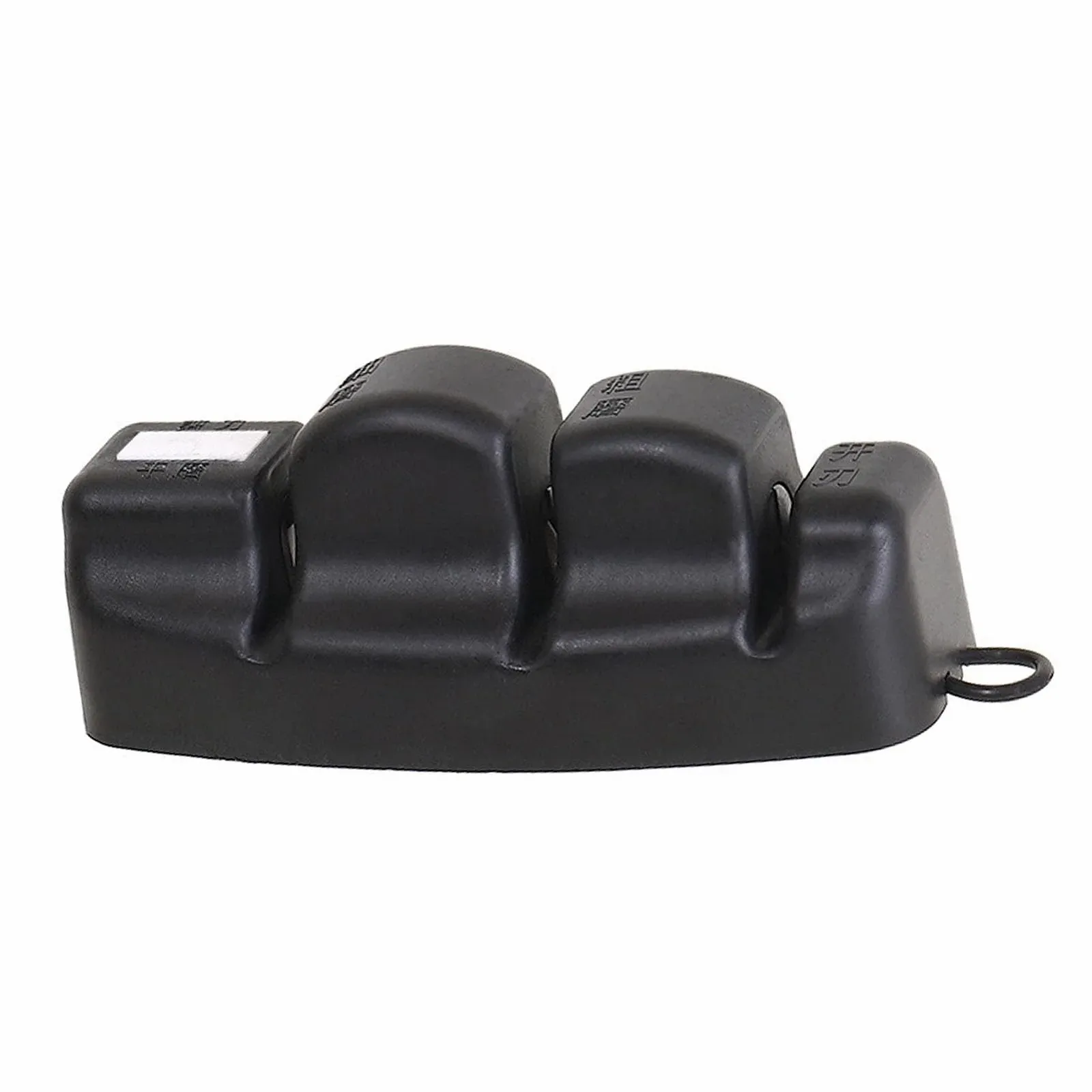 Точилка для ножів Професійна 4-рівнева Компактна Чорна, фото №3