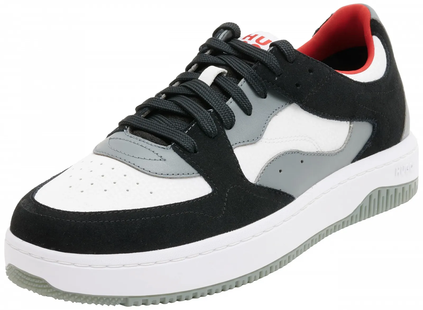 Кросівки HUGO Kilian Tenn зі штучної шкіри та замші на шнурівці, фото №1