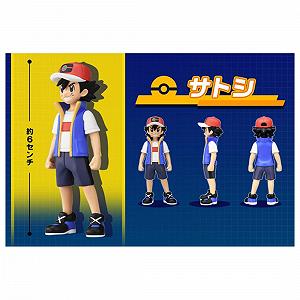 Фігурка Pokemon Takara Tomy Trainer Collection Ash Ketchum, 5.5 см, синій synthetic.ua - Фото 1