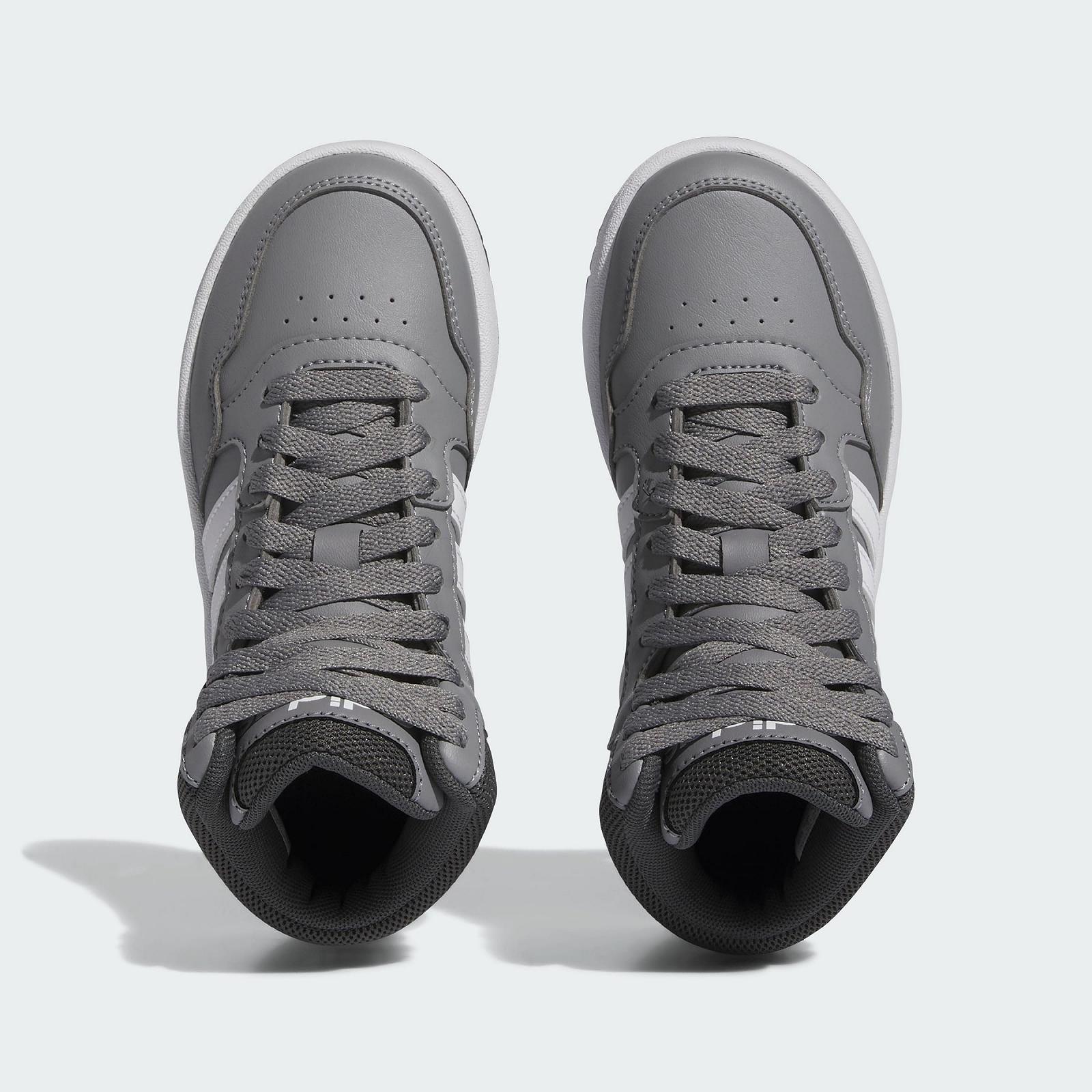 Кроссовки adidas Unisex Kinder Hoops Mid, фото №3
