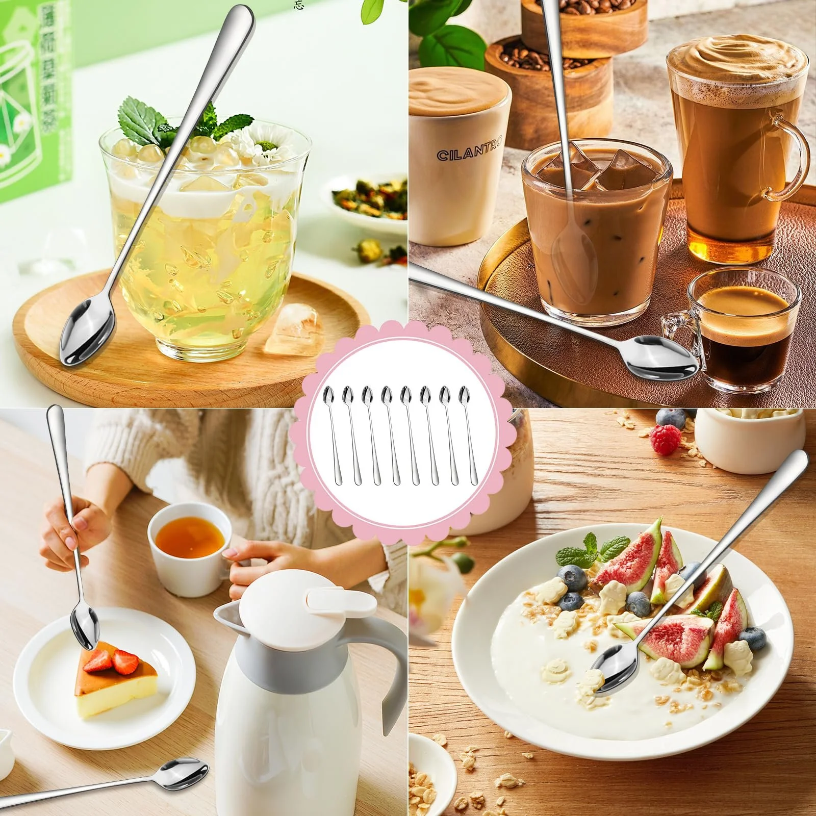 Ложка для лате макіато набір, фото №7