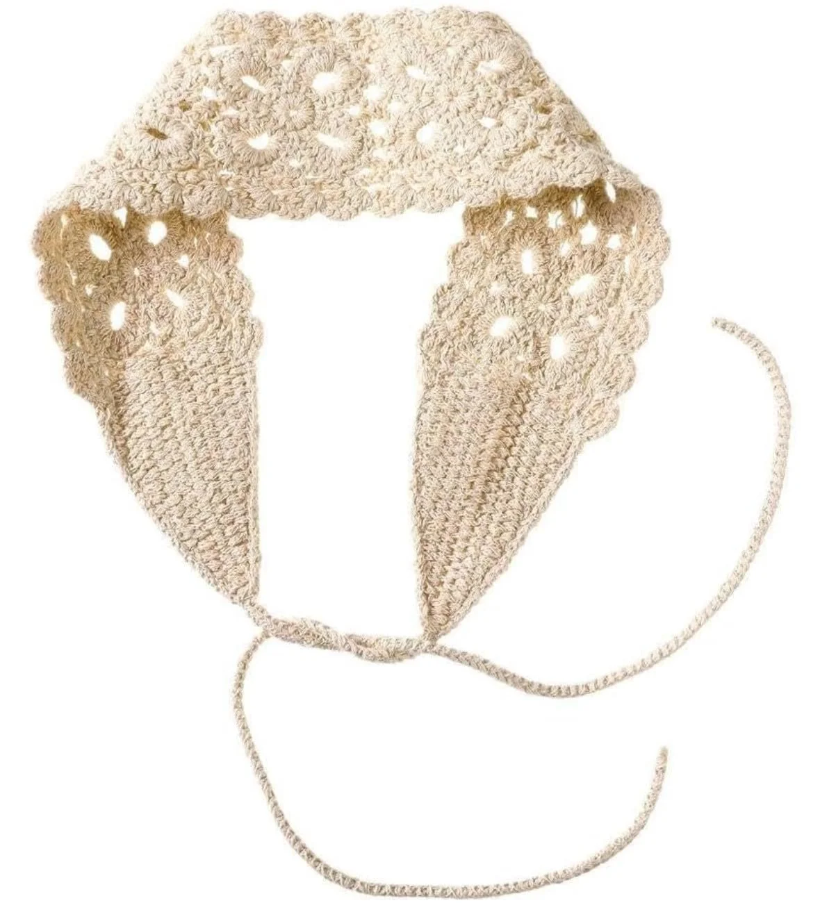 Пов'язка на голову В'язана Богемна, фото №1