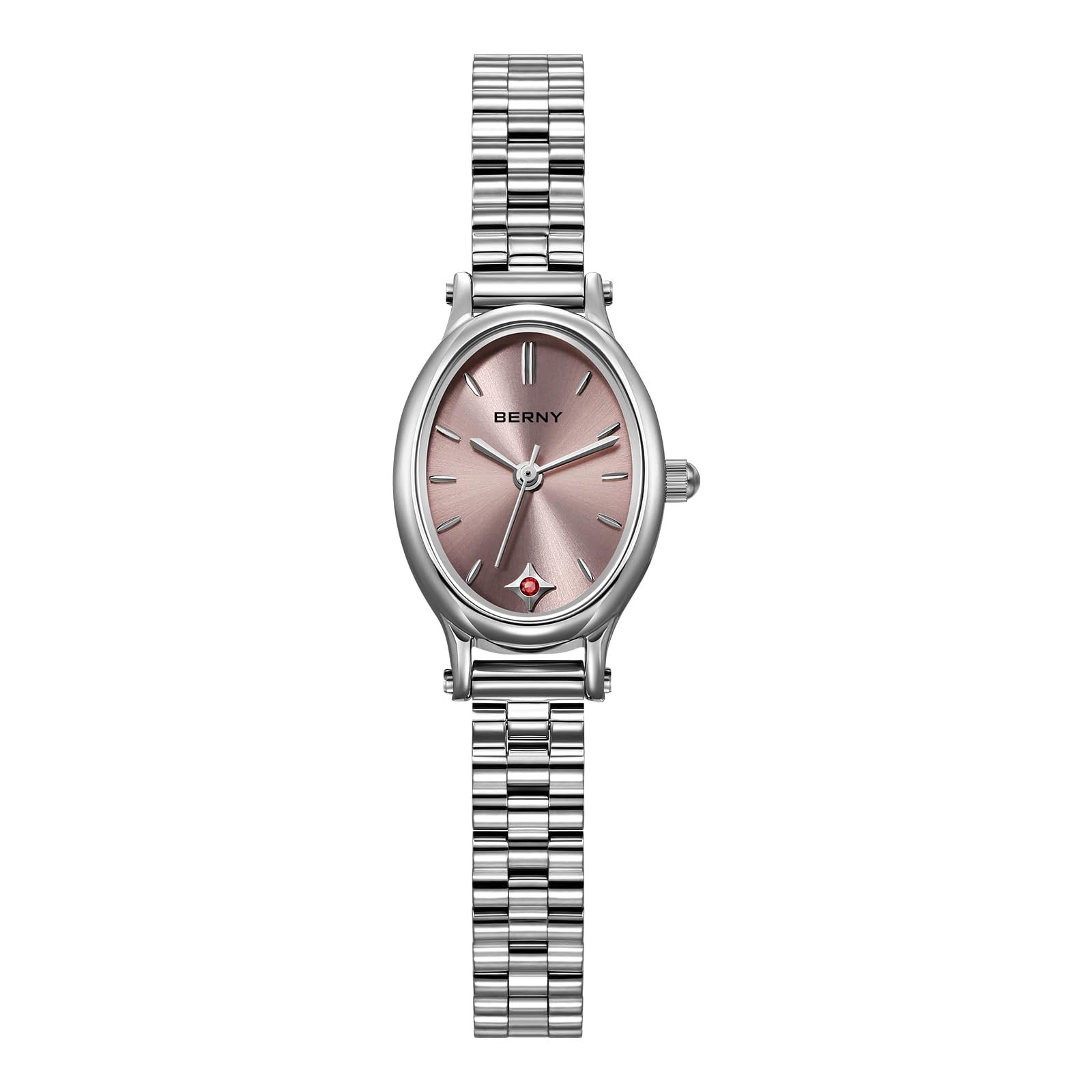 Часы Berny Silber для женщин, винтажные, овальные, кварцевые, фото №8 Часы Berny Silber для женщин, винтажные, овальные, кварцевые, фото №8