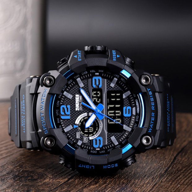 Годинник Skmei 1520BU blue SALE, фото №4