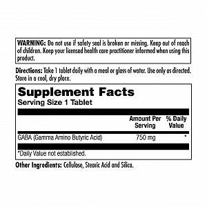 Gaba 750mg 90 tabs synthetic.ua - Фото 1