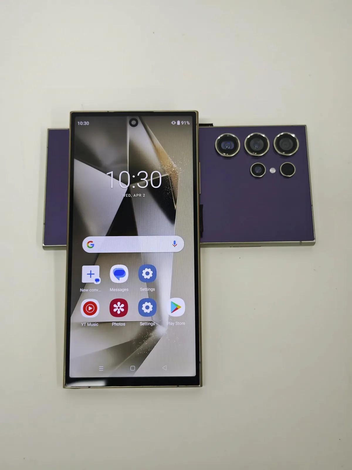 Смартфон 4Green 6.75 дюймов 3GB RAM + 64GB ROM 4G LTE 5MP + 16MP Dual SIM Metal Frame Пурпурный, фото №5