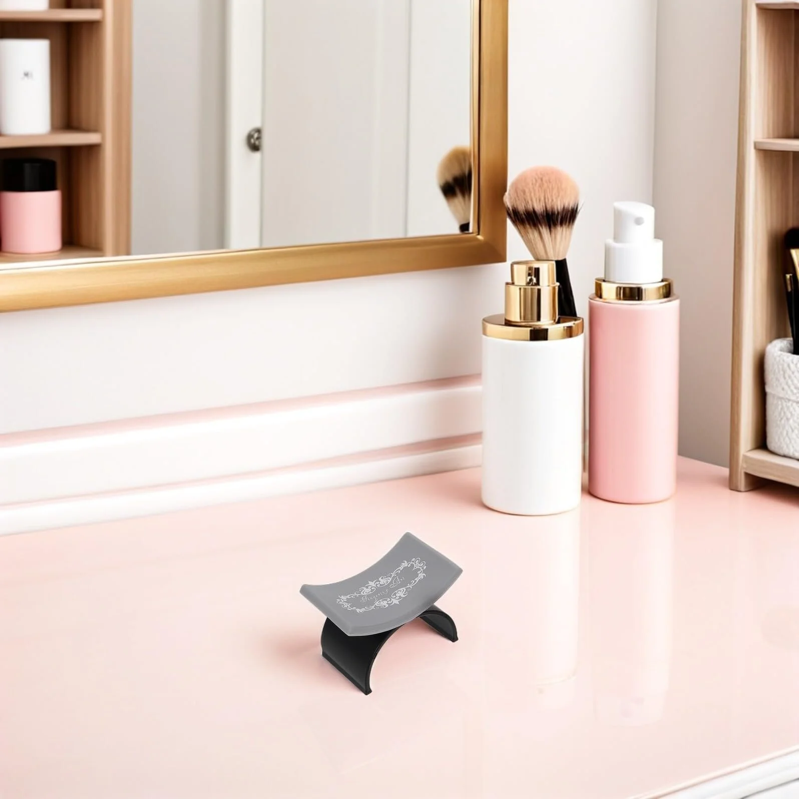 Підставка для рук U-подібна VALICLUD 2 шт. для манікюру, ергономічна, легка, портативна, чорна, фото №7 Підставка для рук U-подібна VALICLUD 2 шт. для манікюру, ергономічна, легка, портативна, чорна, фото №7