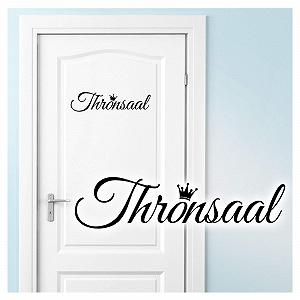 Наклейка на стіну Gran Dora W3190 Корона Тронний зал - Фото 1