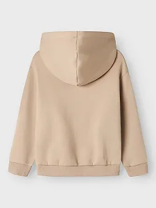 Худі NAME IT Nkmbrody LS Nreg Sweat Wh Bru Noos synthetic.ua - Фото 1