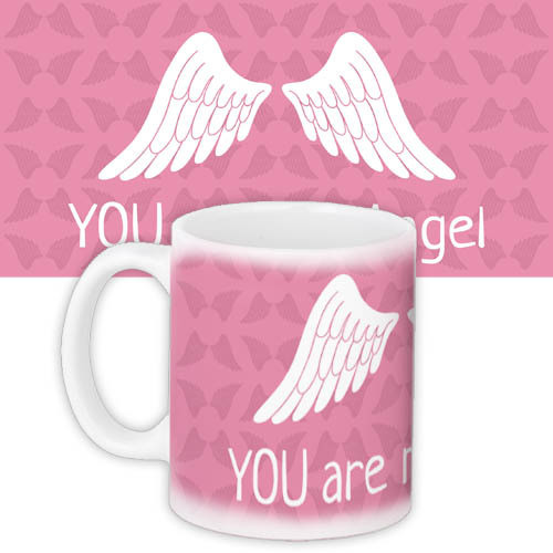 Кружки Presentville с принтом "You are my angel" 330 мл KR_14M061, фото №1 Кружки Presentville с принтом "You are my angel" 330 мл KR_14M061, фото №1