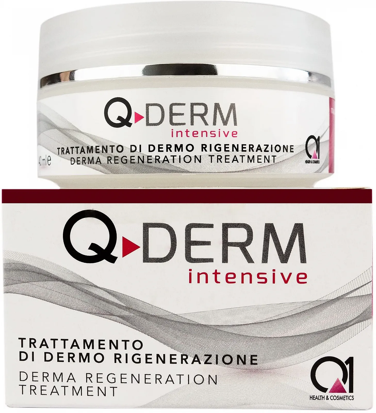 Крем для обличчя Q1 Q-Derm інтенсивний проти зморшок для жінок відновлювальний та зволожувальний 40 мл, фото №1