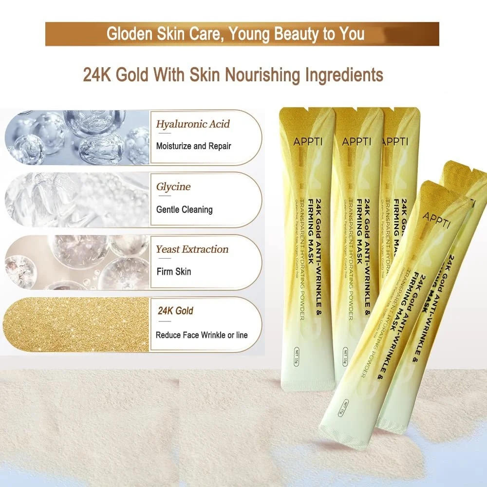 Маска для обличчя SHEEYOON Peel Off Crystal Face Jelly Mask Powder та набір сироваток з нікотинамідом/гіалуроновою кислотою, фото №4