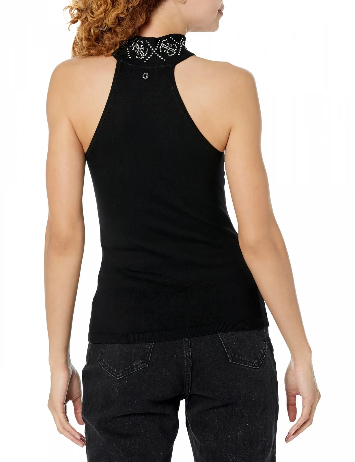 Майка GUESS Celeste Quattro Без рукавів Чорний, S, фото №2