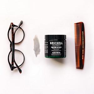 Маска для обличчя Brickell Men's Purifying Charcoal з активованим вугіллям 4 унції ціна на synthetic.ua - Фото 1 Маска для обличчя Brickell Men's Purifying Charcoal з активованим вугіллям 4 унції synthetic.ua - Фото 1