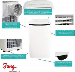 Мобільний кондиціонер Jung AIR TV07 14000 BTU 4.1 кВт synthetic.ua - Фото 1