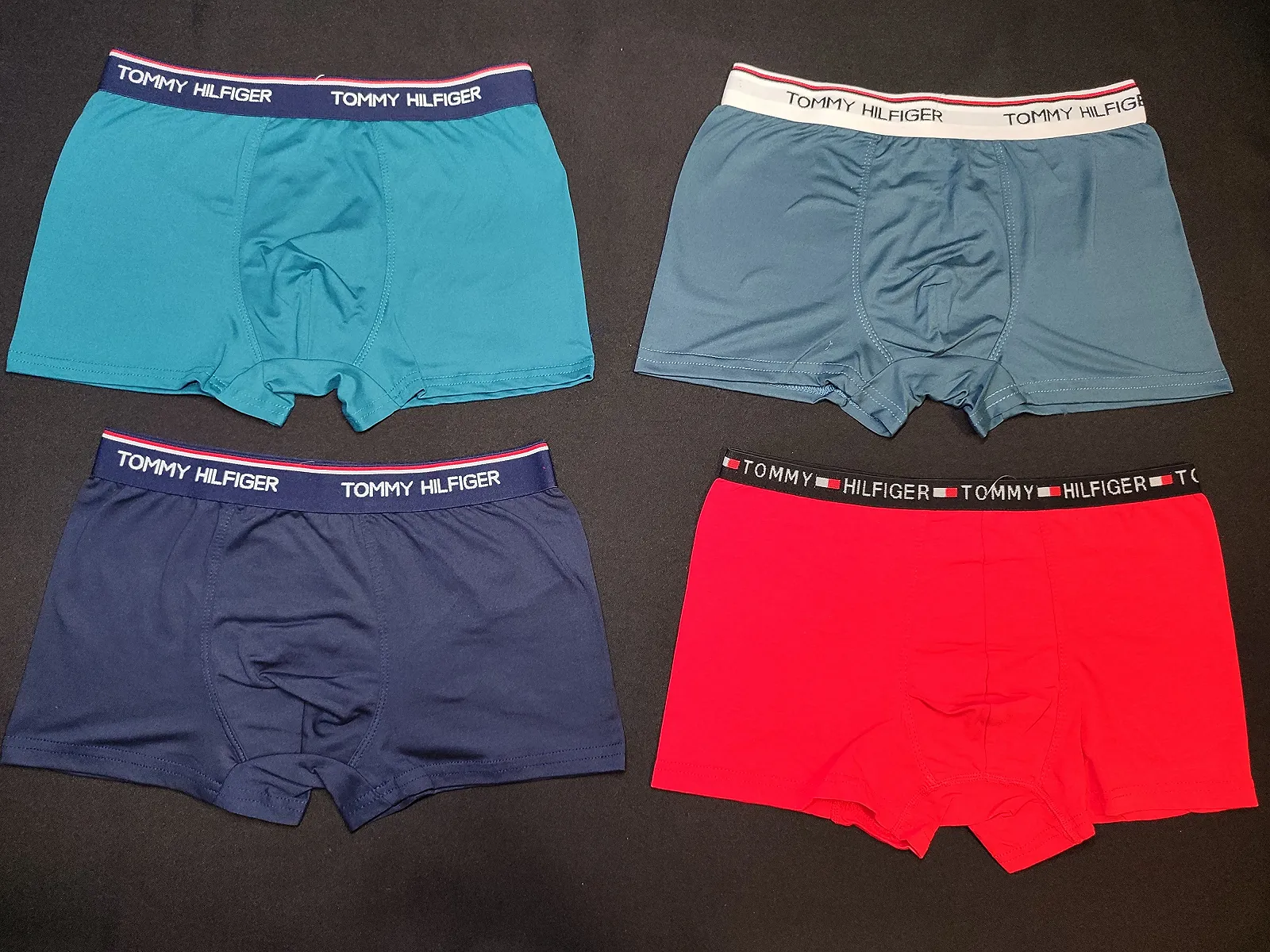 Чоловічі боксерки Tommy Hilfiger Чоловічий набір трусів 4 шт, фото №1