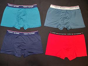 Мужские боксерки Tommy Hilfiger Мужской набор трусов 4 шт - Фото 1