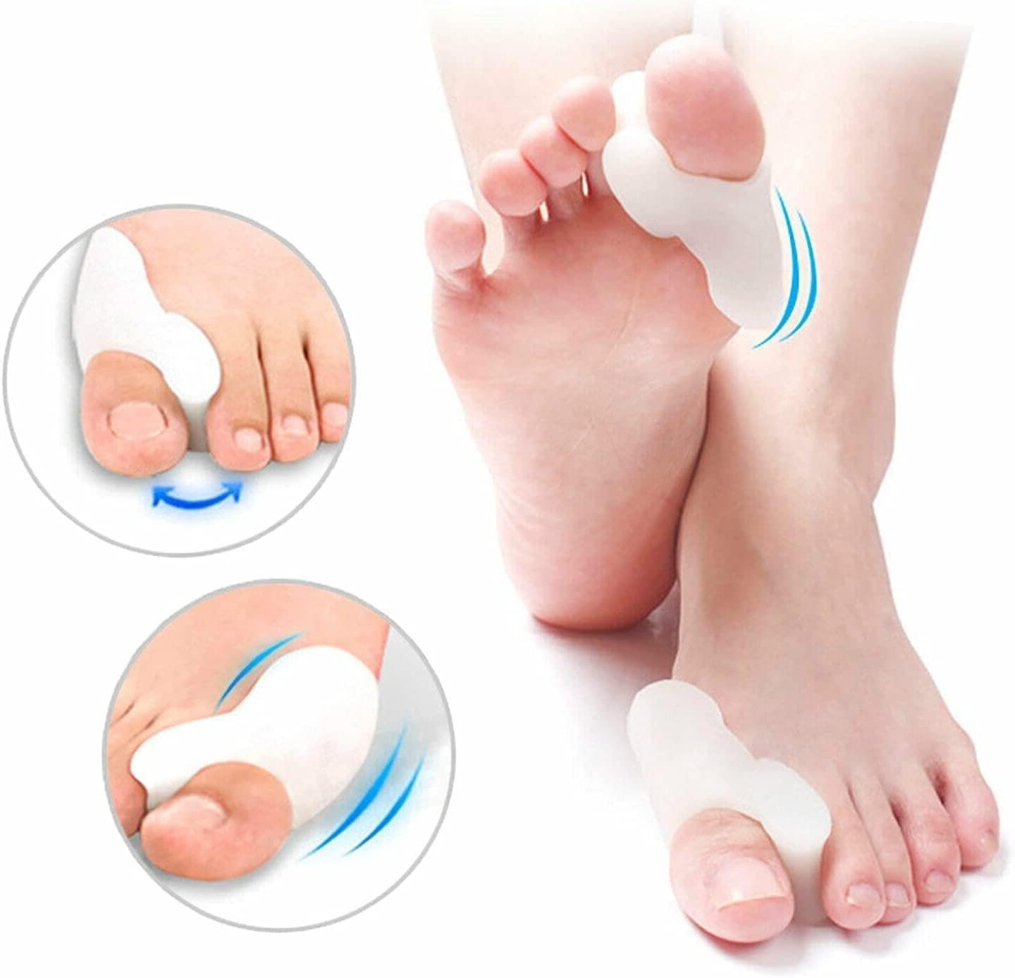 Подушечки для захисту кісточки, 4 шт., захисна подушечка для кісточки, коректор, фото №3