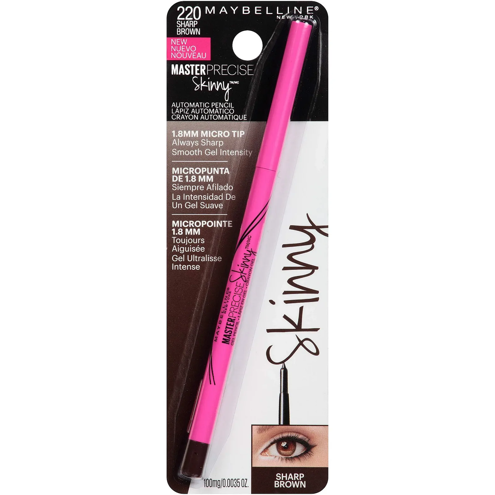Підводка Maybelline New York Eyestudio Precise, фото №2 Підводка Maybelline New York Eyestudio Precise, фото №2
