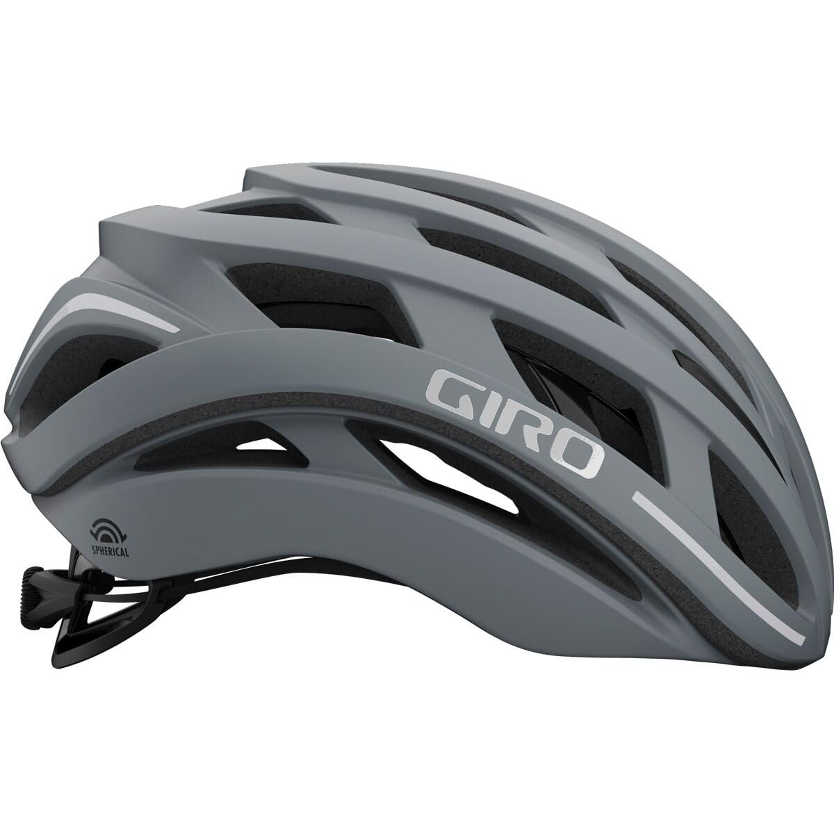 Шлем дорожный Giro Helios Spherical Matt Sharkskin Grey 2024, фото №3