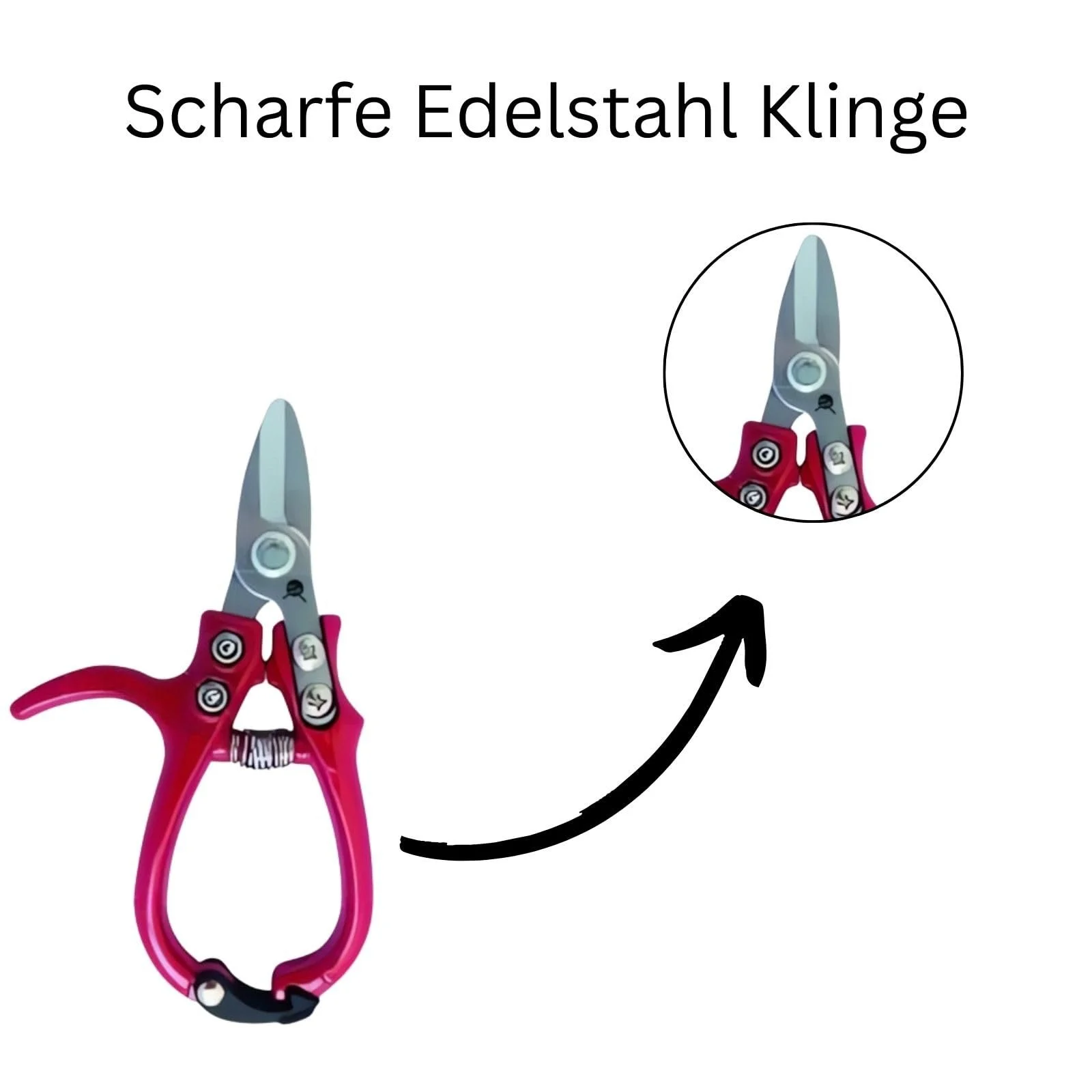 Садові ножиці Weedness Середземноморський для вирощування в приміщенні, для обрізки, бонсай, для троянд, для газонів, для трав, для квітів, для рослин, фото №3